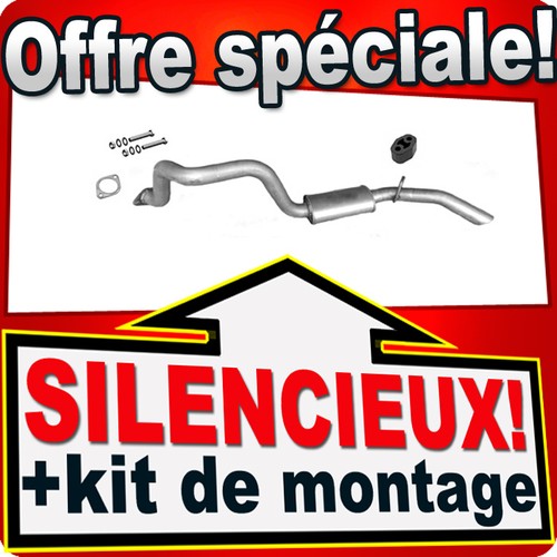 Silencieux arriere pour - silencieux,