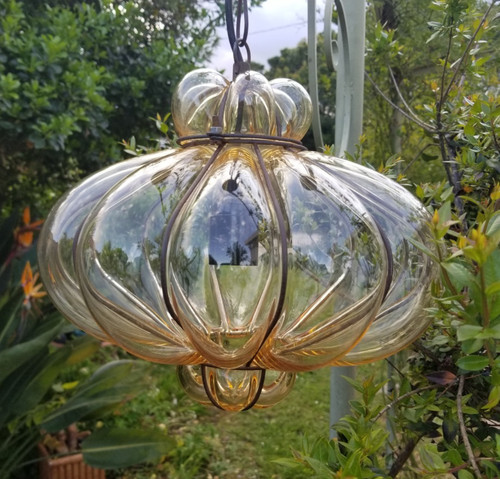 Vintage ancienne lanterne - , cage