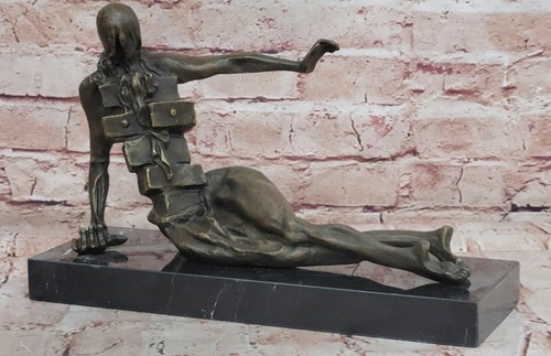 Bronze sculpture fait cordons - bronze,