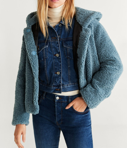 Belle veste mango tissu - belle,