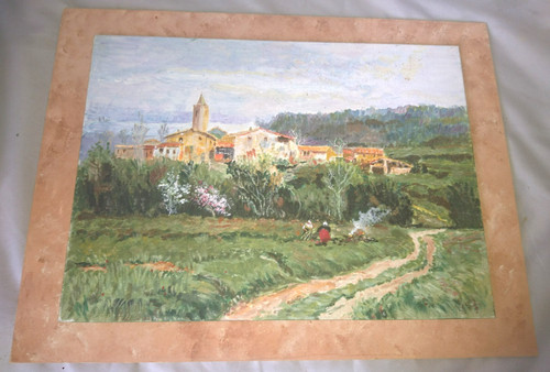 Ancienne belle peinture - belle,