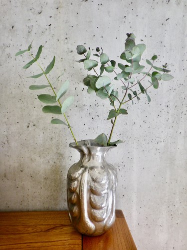 Vase étain art - vase,