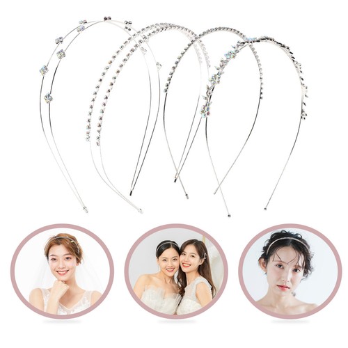 Pcs serre tete strass - 4,
