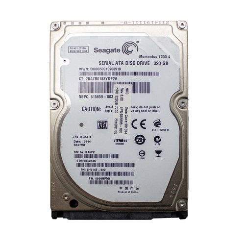 Disque dur seagate st9320423as - dur,