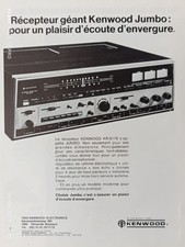 KENWOOD vintage Print Ad !! " Giant Receiver "