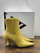 Giampaolo Viozzi Bottine Femme Cuir Sauce Avec Talon Fabriqué En Italie 36