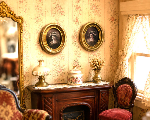 Maison poupée ancienne - ancienne,