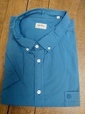 chemise homme bleu serge