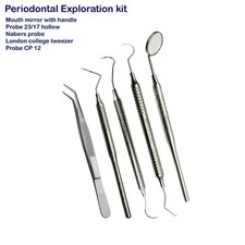 Dentaire Diagnostiques Explorateurs Sonde 23/17 Ciment Spatule Jacquette Serpe