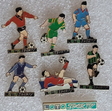 PINS PIN FOOTBALL LOTO SPORTIF JEUX HASARD COLLECTION 7 PINS