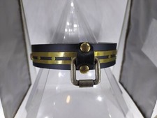 Collier ras de cou anneau