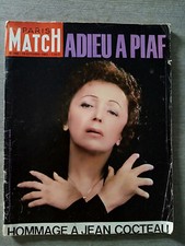 Paris Match  19 Octobre 1963