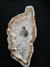 Cendrier Napoléon véritable  porcelaine Chauvigny modèle réservé