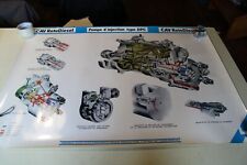 AFFICHE  POMPE D INJECTION DPC CAV ROTO DIESEL  ( 110X 78 )          20