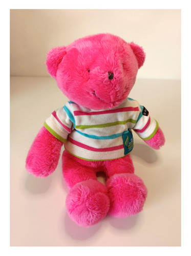 Peluche doudou ours - peluche/doudou, rose