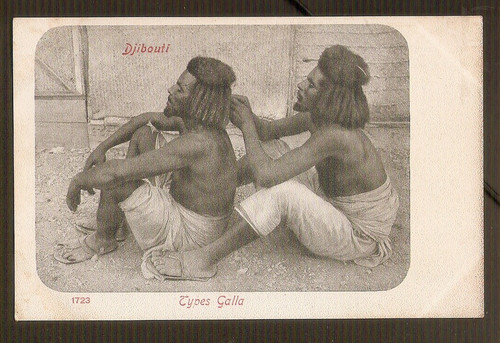 Djibouti carte postale cpa - carte,