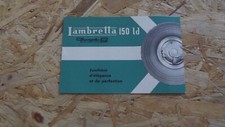 CATALOGUE BROCHURE LAMBRETTA 150 ld GRAND PRIX 150