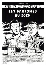 EX-LIBRIS SPIRIT OF SCOTLAND NUMEROTE ET SIGNE PAR MARNIQUET NEUF