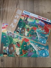 complet puzzle Michèle Wilson 50 pièces dragon