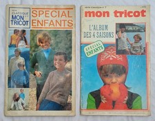 2 magazines mon TRICOT série