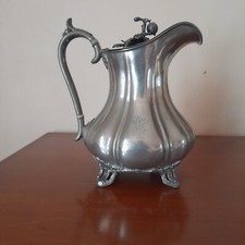 magnifique pichet étain James DIXON & Sons SHEFFIELD signée, numérotée