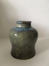 Carl-Harry STALHANE for Rorstrand, Glazed Vase Signed Factory First Sweden