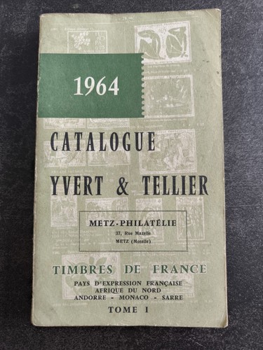 Catalogue yvert tellier 1964 - catalogue,