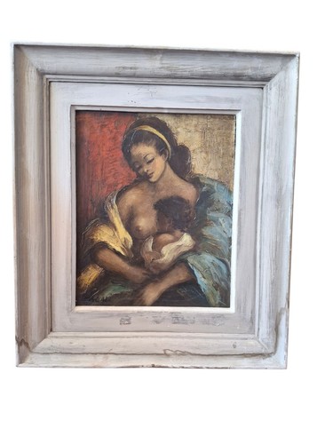 Jolie peinture huile sur - jolie,