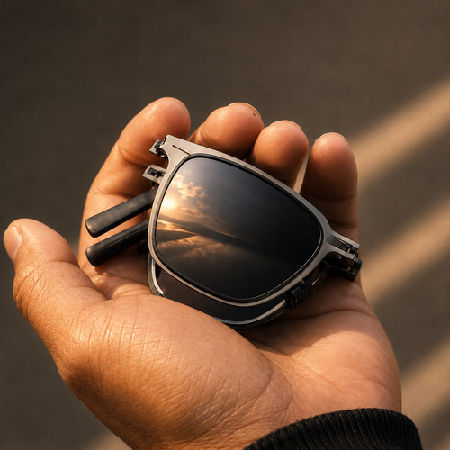 Lunettes soleil pliables - de,