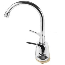  Robinet d'évier : robinet à double poignée pivotant à 360° avec contrôle de