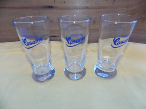 Ancien verre publicitaire - x,