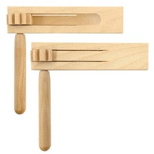 Crecelle en Bois 2 Pièces