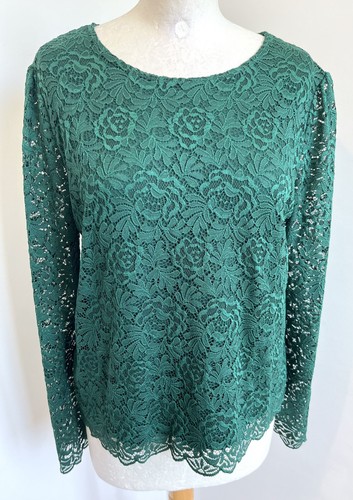 Haut t40 dentelle verte - haut,