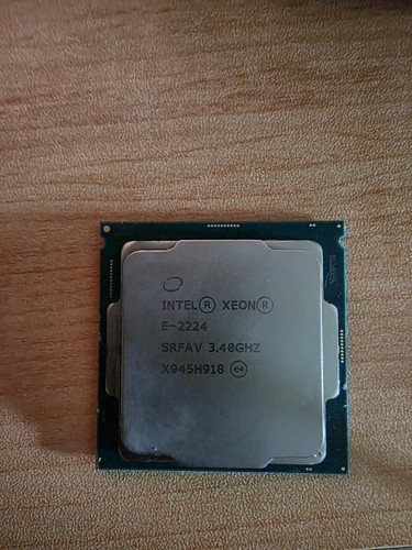 Intel xeon 2224 - intel, e-2224