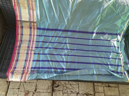 Grand sari soie tissé - soie, de