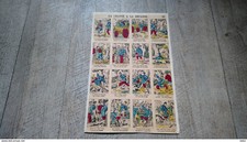 chasse à la bécasse image planche épinal N°73 marie enfant de la fée N°575 rare