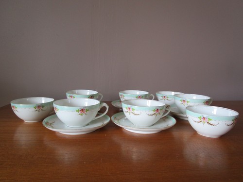 Tasses thé 5 sous - 8, &