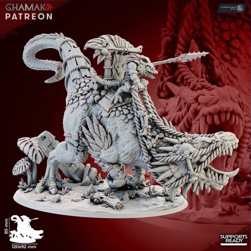 Coldblood allosaurus - coldblood,