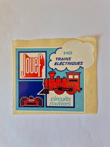 Autocollant jouef train - autocollant,