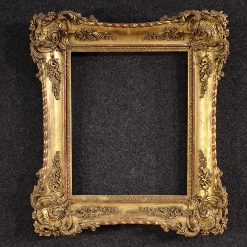 Cadre italien doré - en, bois
