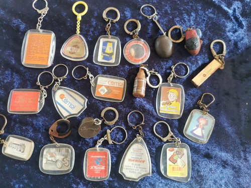 Porte clés vintage chocolat
