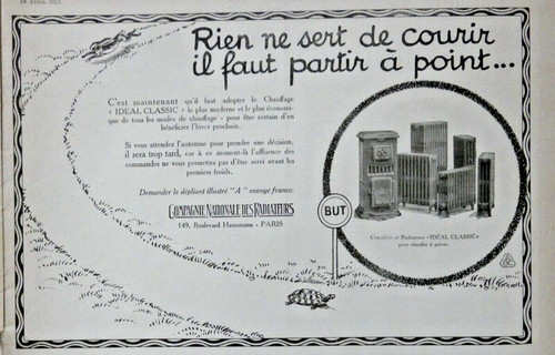 Publicité presse 1923 - de,