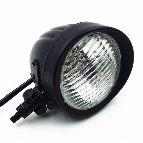 Phare métal noir 60w rétro - phare,