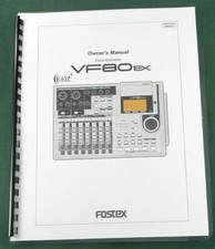 Fostex VF80eX Operation