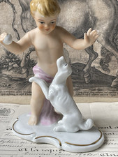 Sujet Biscuit Chérubin & son