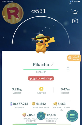 Shiny pikachu summer - pikachu,