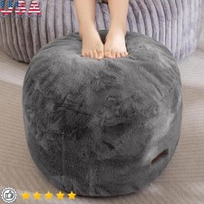Comfortable Round Pouf Ottoman