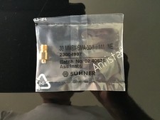 Connecteur RF Huber + Suhner MMBX Mâle vers SMA Femelle, Droit, 50Ω 6GHz