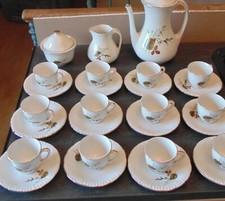 Service à café - Digoin Sarreguemines - modèle Bergame