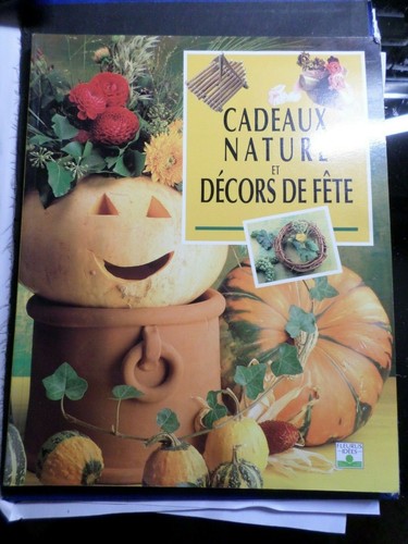 Livre cadeaux nature - livre, decors